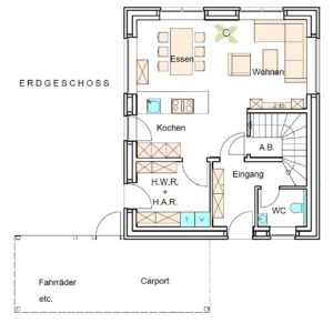 Grundriss Erdgeschoss