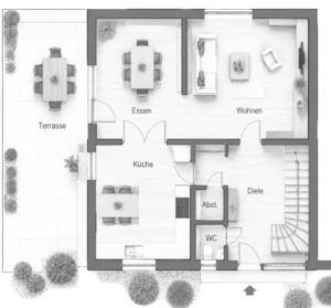 Grundriss Erdgeschoss